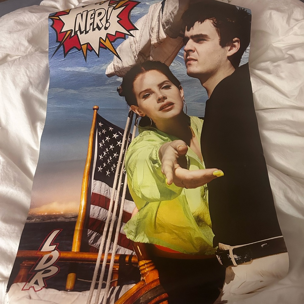 Lana Del Rey NFR Album Cover Large Poster